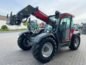 Used Forklift Truck WEIDEMANN T7035 / nur 446h / Manitou-Aufnahme / 122PS!! DIESEL TELESKOPARMSTAPLER (13052706)