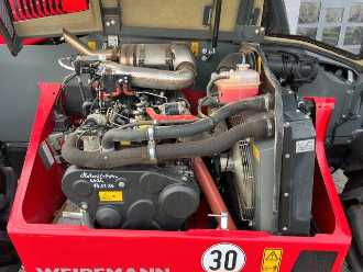 Used Forklift Truck WEIDEMANN T7035 / nur 446h / Manitou-Aufnahme / 122PS!! DIESEL TELESKOPARMSTAPLER (13052706)