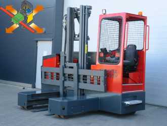 Used Forklift Truck WEITERE Compact 2504 ELEKTRO VIERWEGESTAPLER (13012038) backdrop
