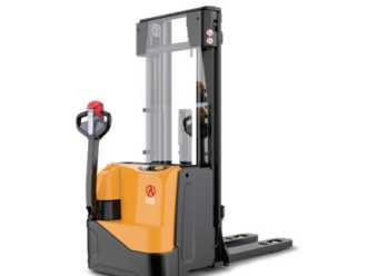 Used Forklift Truck WEITERE MB WSI161L Apilador de Elevación Inicial con mástil tríplex de 1.600kg ELEKTRO HOCHHUBWAGENDEICHSEL (13020394) backdrop