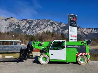 Used Forklift Truck WEITERE MC 160 Gabel/Seilwinde/Jip lang ELEKTRO TELESKOPARMSTAPLER (13064913) backdrop