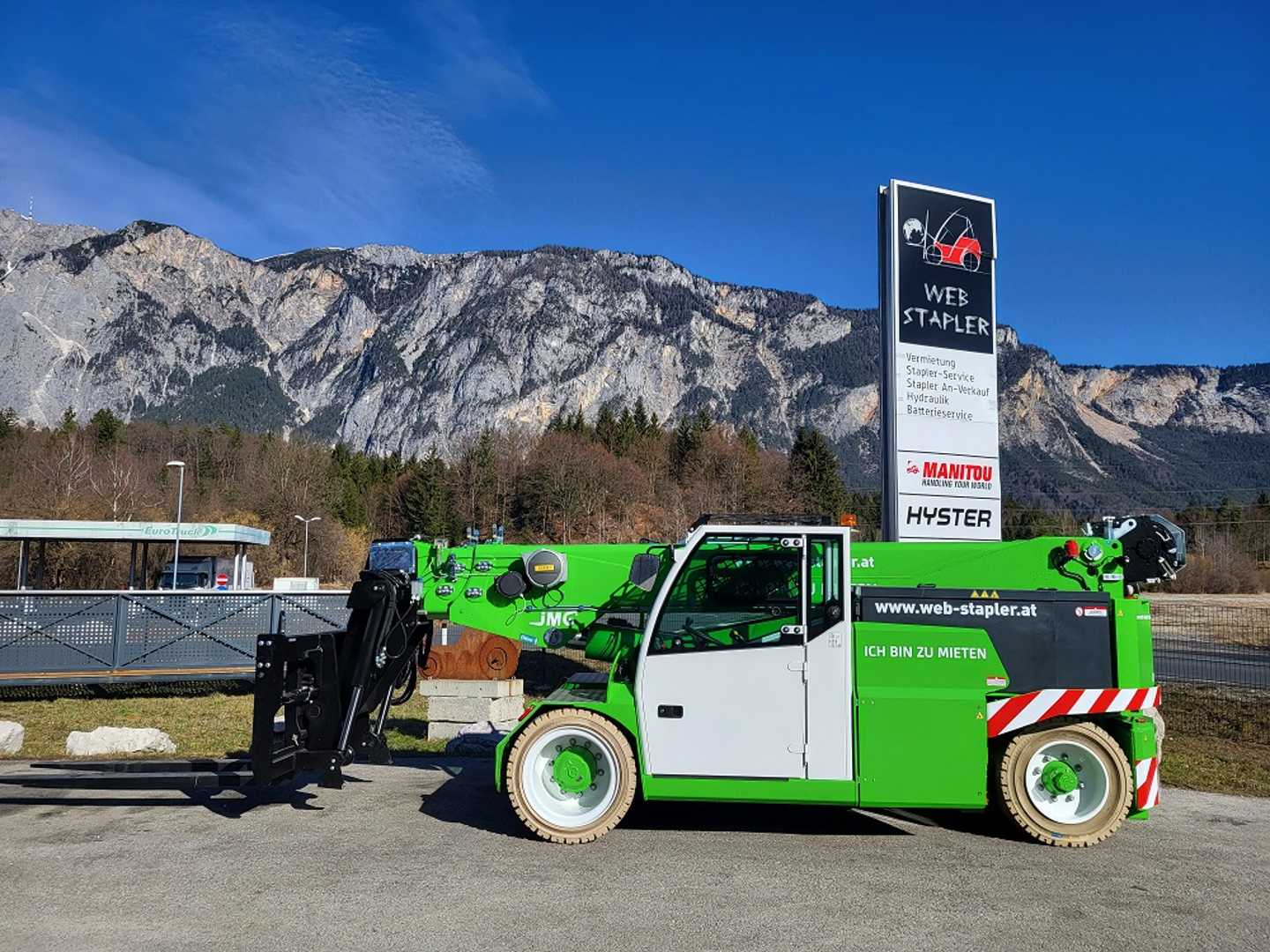 Used Forklift Truck WEITERE MC 160 Gabel/Seilwinde/Jip lang ELEKTRO TELESKOPARMSTAPLER (13064913)