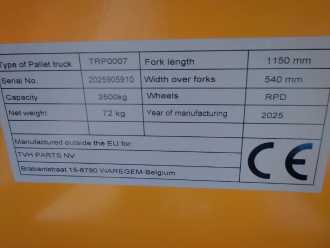Used Forklift Truck WEITERE TRP0007 ELEKTRO NIEDERHUBWAGENDEICHSEL (13070419)