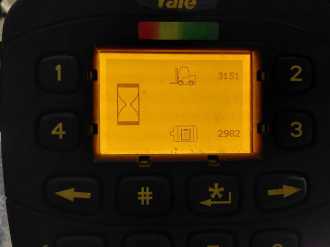 Used Forklift Truck YALE ERP15VC ELEKTRO DREIRADFRONTSTAPLER (13048338)