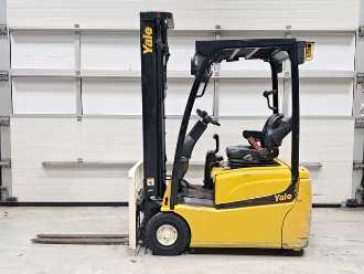 Used Forklift Truck YALE ERP16VT ELEKTRO DREIRADFRONTSTAPLER (12930979)
