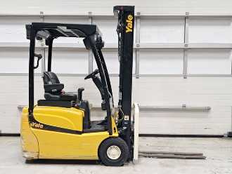 Used Forklift Truck YALE ERP16VT ELEKTRO DREIRADFRONTSTAPLER (12930979)