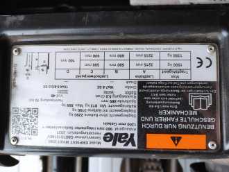 Used Forklift Truck YALE ERP16VT MwBF2080 ELEKTRO DREIRADFRONTSTAPLER (13007876)