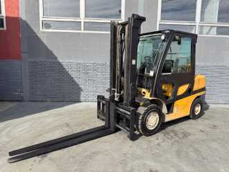 Used Forklift Truck YALE GDP 40 VX6 Baujahr 2015 /Stunden 14051/ Kabine/Duplex DIESEL VIERRADFRONTSTAPLER (13000989)