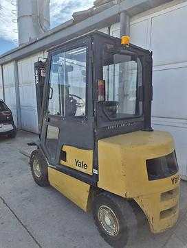 Used Forklift Truck YALE GDP25RF DIESEL VIERRADFRONTSTAPLER (13057029)