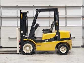 Used Forklift Truck YALE GDP30MXE2195 DIESEL VIERRADFRONTSTAPLER (12991182)