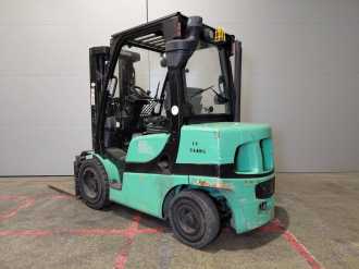 Used Forklift Truck YALE GDP30VX DIESEL VIERRADFRONTSTAPLER (13065341)