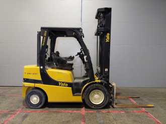 Used Forklift Truck YALE GDP30VX DIESEL VIERRADFRONTSTAPLER (13068459)