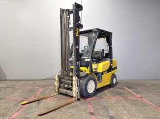 Used Forklift Truck YALE GDP30VX DIESEL VIERRADFRONTSTAPLER (13068459)