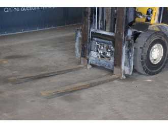 Used Forklift Truck YALE GLP16VX GAS VIERRADFRONTSTAPLER (13047002)