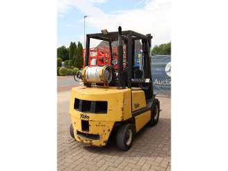 Used Forklift Truck YALE GLP25-E2185 GAS VIERRADFRONTSTAPLER (13065058)
