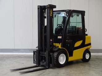 Used Forklift Truck YALE GLP30VX - TRIPLEX GAS VIERRADFRONTSTAPLER (12754250)