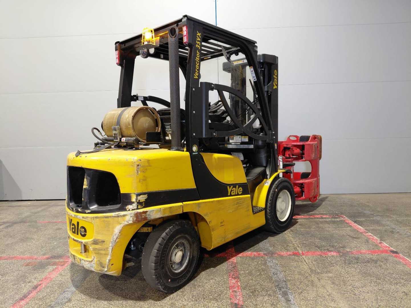 Used Forklift Truck YALE GLP35VX GAS VIERRADFRONTSTAPLER (13069030)
