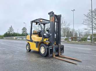 Used Forklift Truck YALE GLP40VX5 GAS VIERRADFRONTSTAPLER (12905368)