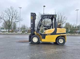 Used Forklift Truck YALE GLP40VX5 GAS VIERRADFRONTSTAPLER (12905368)