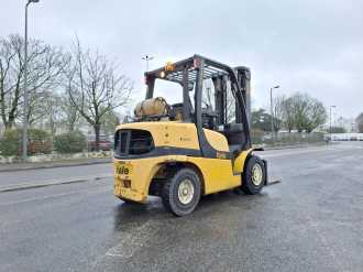 Used Forklift Truck YALE GLP40VX5 GAS VIERRADFRONTSTAPLER (12905368)