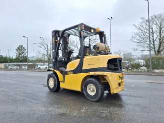 Used Forklift Truck YALE GLP40VX5 GAS VIERRADFRONTSTAPLER (12905368)