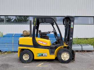Used Forklift Truck YALE GLP40VX5 GAS VIERRADFRONTSTAPLER (12961282)