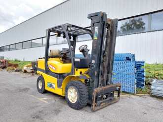 Used Forklift Truck YALE GLP40VX5 GAS VIERRADFRONTSTAPLER (12961282)