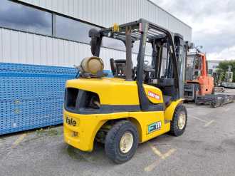 Used Forklift Truck YALE GLP40VX5 GAS VIERRADFRONTSTAPLER (12961282)