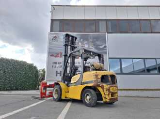 Used Forklift Truck YALE GLP45SVX5 GAS VIERRADFRONTSTAPLER (12912930)