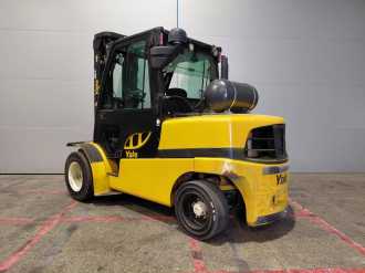 Used Forklift Truck YALE GLP55VX GAS VIERRADFRONTSTAPLER (13065718)