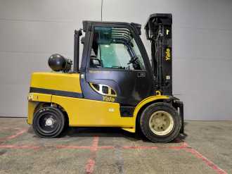 Used Forklift Truck YALE GLP55VX GAS VIERRADFRONTSTAPLER (13065718)