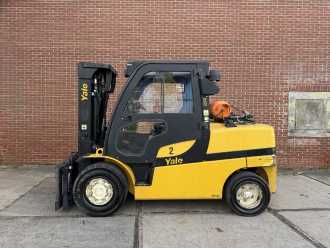 Used Forklift Truck YALE GLP55VX GAS VIERRADFRONTSTAPLER (13073883)