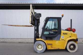 Used Forklift Truck YALE GLP70 GAS VIERRADFRONTSTAPLER (13039579)