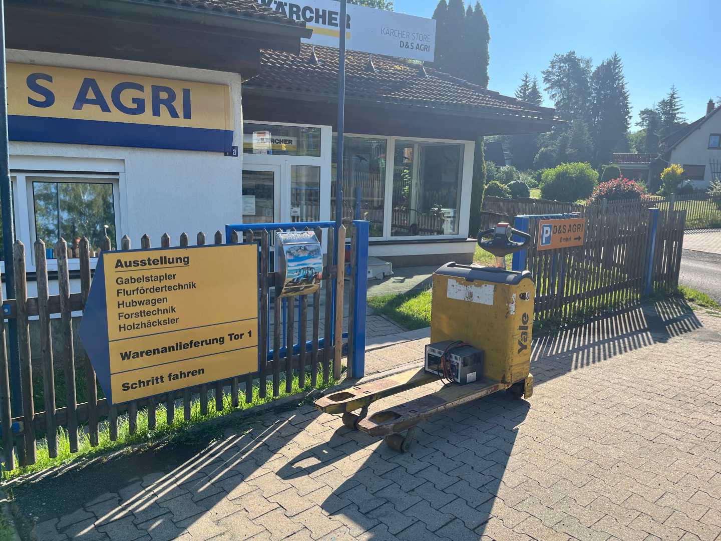 Used Forklift Truck YALE MP16 ELEKTRO NIEDERHUBWAGENSEMIELEKTRISCH (13062728)