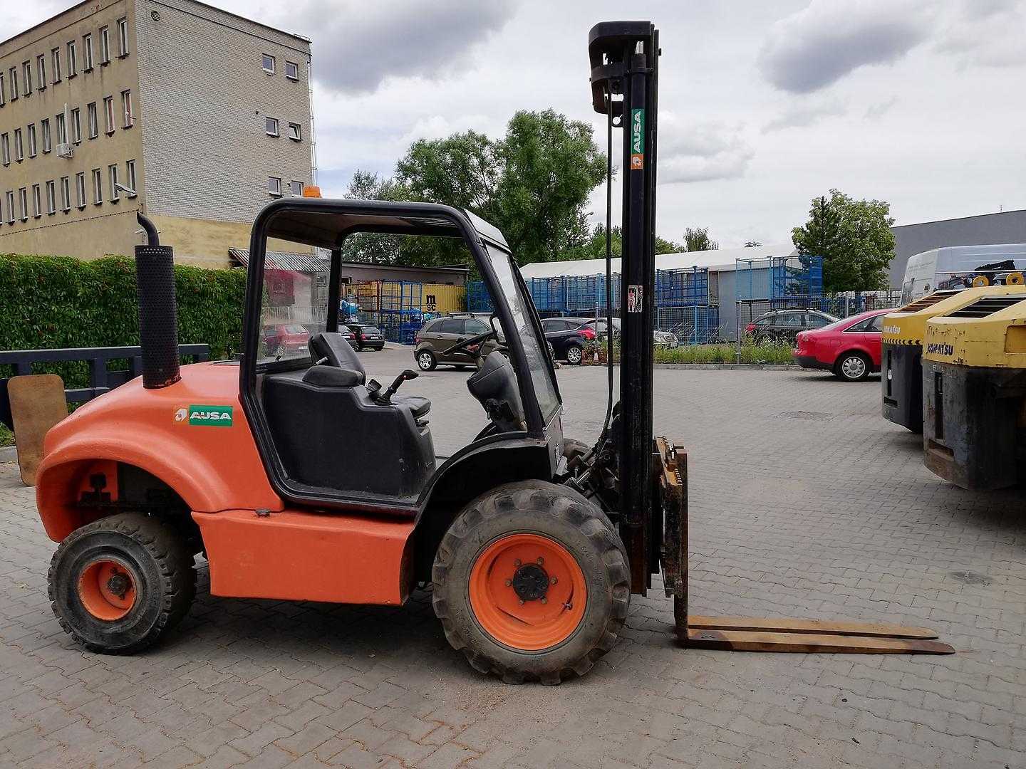 Wózki widłowe używane AUSA C 300 H DIESEL VIERRADFRONTSTAPLER (12994000)