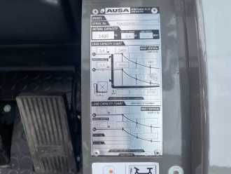 Wózki widłowe używane AUSA C351HX4 DIESEL GELAENDESTAPLER (13019477)