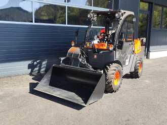 Wózki widłowe używane AUSA T144 Hx4 NEUMASCHINE DIESEL TELESKOPARMSTAPLER (13040925)