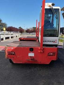 Wózki widłowe używane BAUMANN DFQ50 16 57 DIESEL SEITENSTAPLER (13036772)