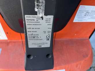 Wózki widłowe używane BT LWE200 ELEKTRO NIEDERHUBWAGENDEICHSEL (13071272)