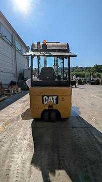 Wózki widłowe używane CATERPILLAR EP18NT ELEKTRO VIERRADFRONTSTAPLER (13055736)