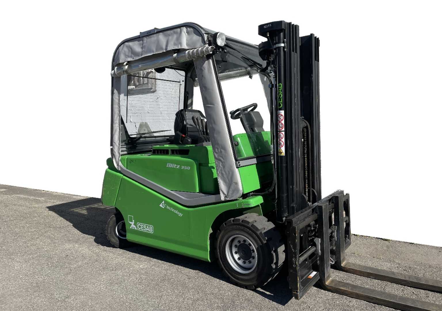Wózki widłowe używane CESAB BLITZ 350 AC (2300 ore) ELEKTRO VIERRADFRONTSTAPLER (13056041)