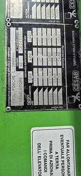 Wózki widłowe używane CESAB COMPACT 300 ELEKTRO VIERRADFRONTSTAPLER (13046894)