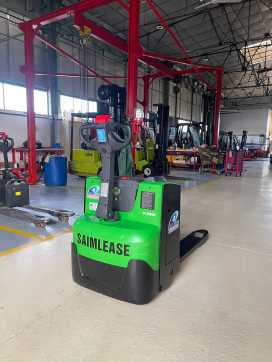 Wózki widłowe używane CESAB Transpalette electrique ELEKTRO HANDGABELHUBWAGENMANUELL (13051513) backdrop