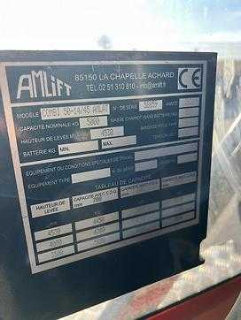 Wózki widłowe używane COMBILIFT 50-14/45 AMLIFT DIESEL SEITENSTAPLER (13026378)