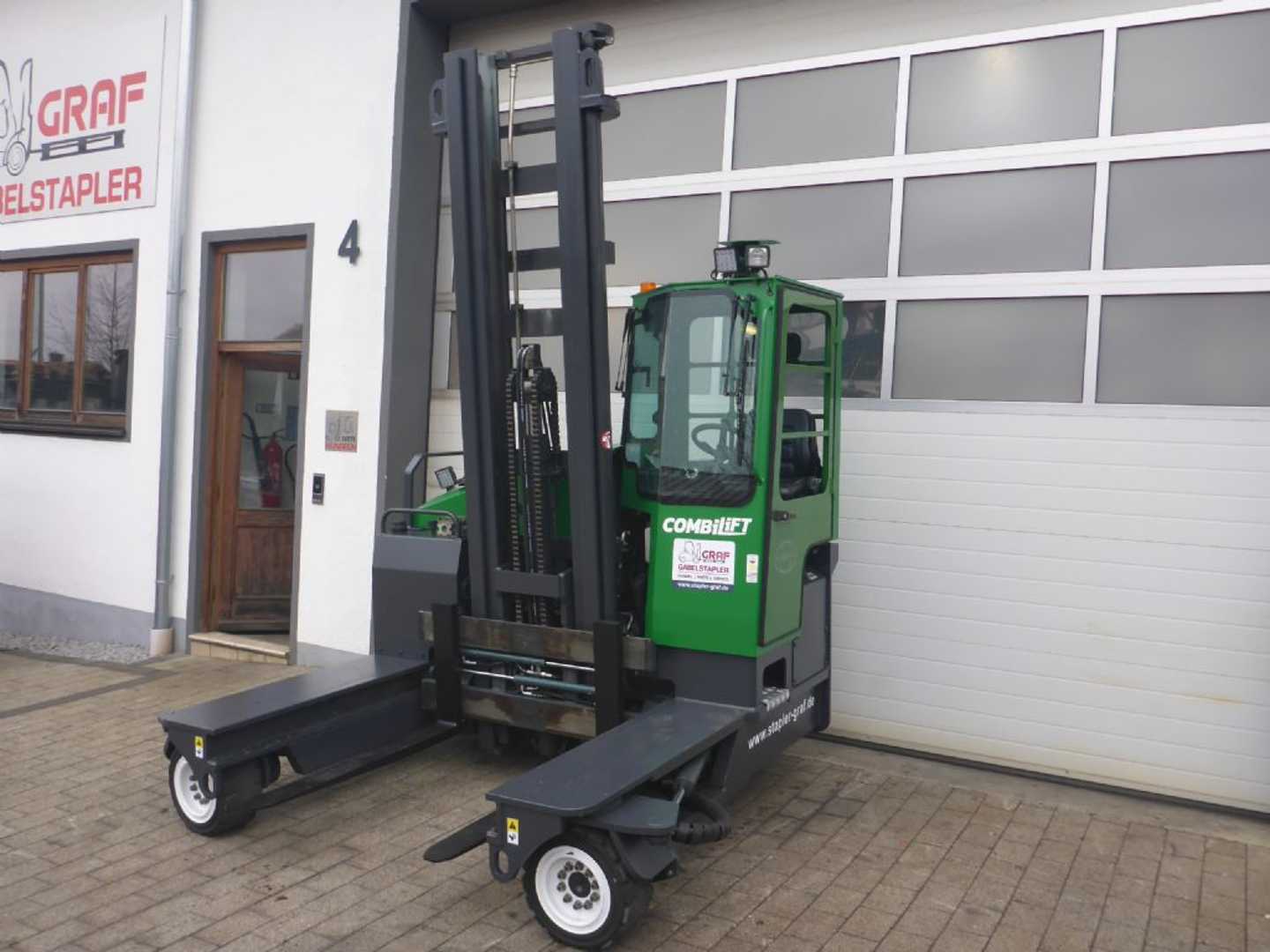Wózki widłowe używane COMBILIFT C4000 GAS VIERWEGESTAPLER (12799341)