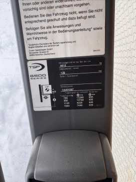 Wózki widłowe używane CROWN TSP 6500 Baujahr 2013 / Hubhöhe 12,26M ELEKTRO HOCHHUBKOMMISSIONIERER (13063775)
