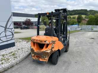Wózki widłowe używane DOOSAN D35C-7 DIESEL VIERRADFRONTSTAPLER (13043968)