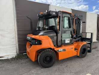 Wózki widłowe używane DOOSAN D60S-9 DIESEL VIERRADFRONTSTAPLER (12983175)