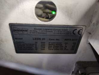 Wózki widłowe używane DOOSAN LEDS 20 ELEKTRO HOCHHUBWAGENDEICHSEL (13053390)
