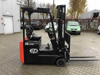 Wózki widłowe używane EP EFS151 ELEKTRO DREIRADFRONTSTAPLER (13068999)